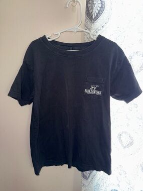 Fieldstone Kids' Short Sleeve Pocket Tee - Black